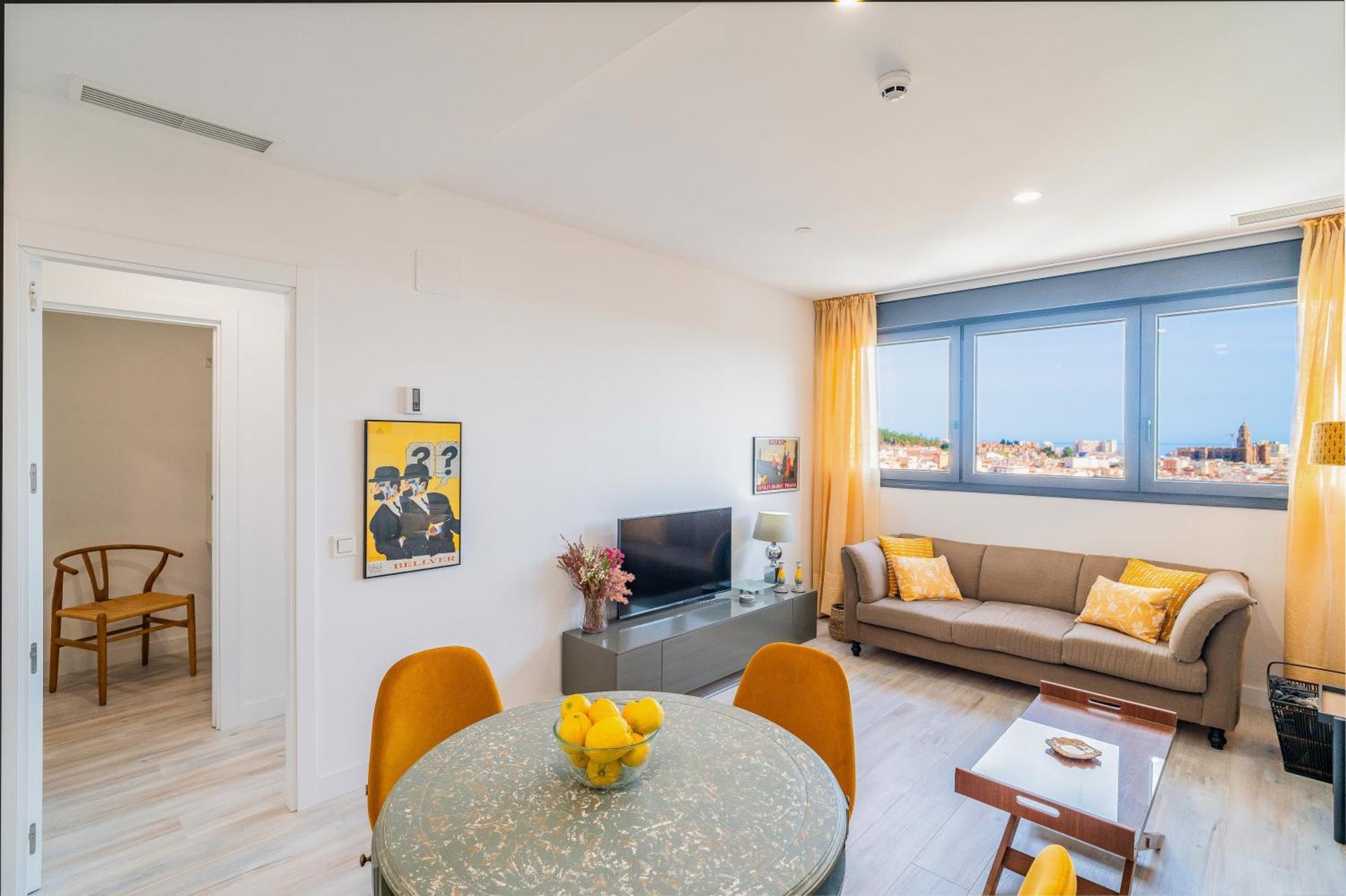 Апартаменти Malaga Tower View Екстер'єр фото